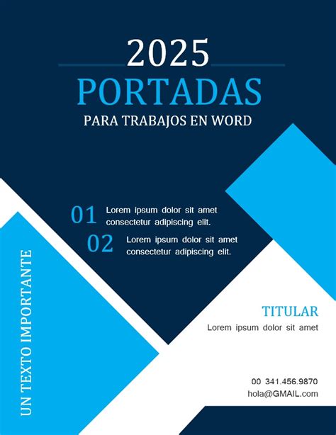 Mejores Portadas Y Carátulas Para Word