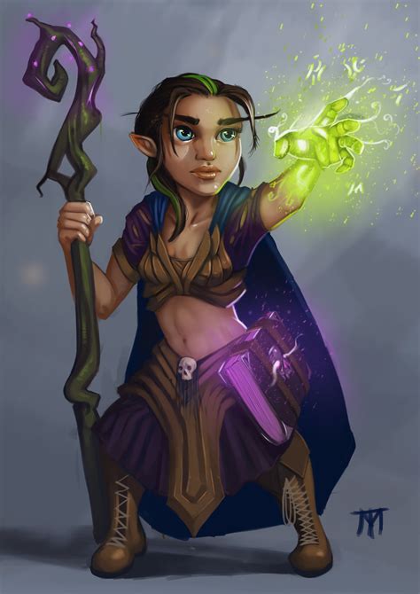 Artstation Gnome Druid