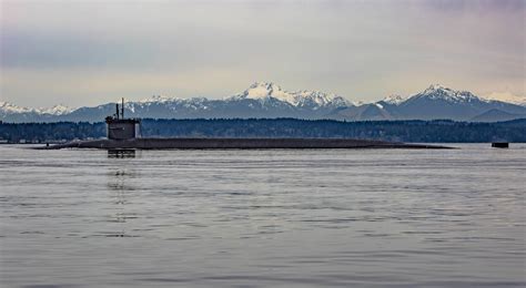 A Stem To Stern Photo Of Uss Ohio Ssgn 726 Transiting Puget Sound On Its Way To Psns To