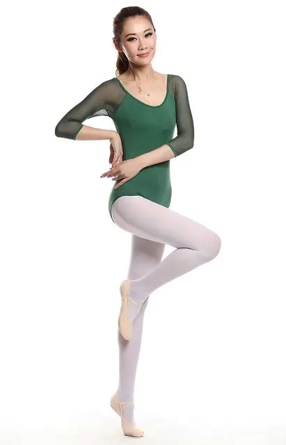 High Quality Adult Ballet Clothes Long Sleeve Siamese Clothes Leotard Dance Clothes Women