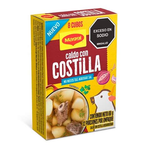 MAGGI Caldo Con Costilla Desmenuzado Nestle Contigo