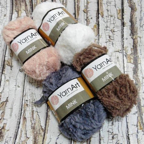 Yarnart Mink Yarn Knitting Yarn Crochet Yarn Amigurumi Yarn Etsy