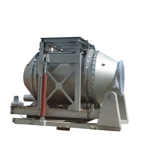 Ton Rotary Furnace With Hydraulic Tilting Aluminum Melting Furnace