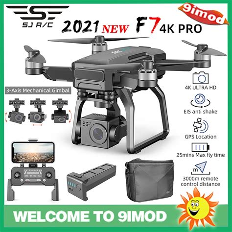 Sjrc F K Pro G Wifi Km Fpv Gps With K Hd Camera Axis Mechanical