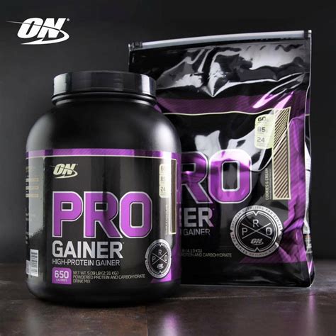 Pro Gainer от Optimum Nutrition отзывы состав и как принимать гейнер