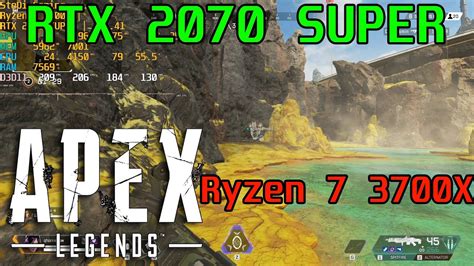 RTX 2070 SUPER Apex Legends High Settings Gameplay Test With R7 3700X