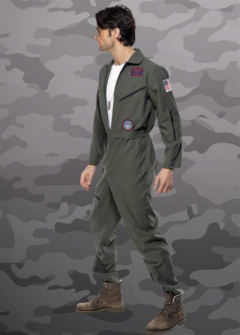 Adult Mens Top Gun Pilot Costume