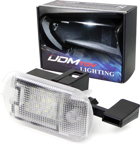 IJDMTOY Super Bright 2W High Power Xenon White Full LED Glove Box Light