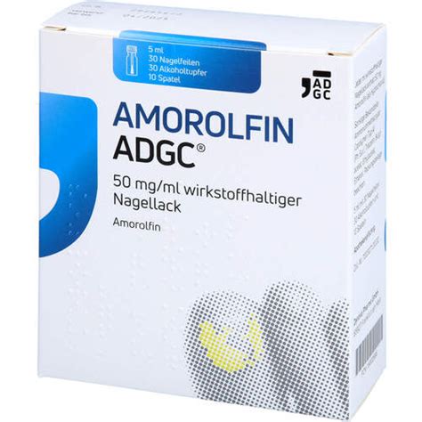 Amorolfin Adgc Mg Ml Wirkstoffhalt Nagellack Ml