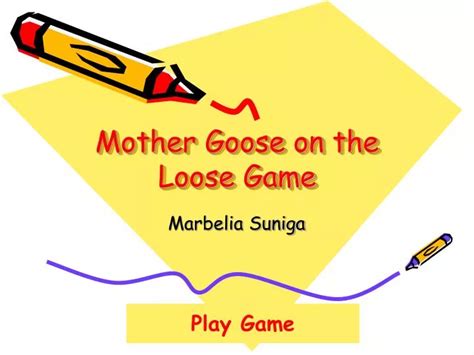 PPT - Mother Goose on the Loose Game PowerPoint Presentation, free download - ID:1292415