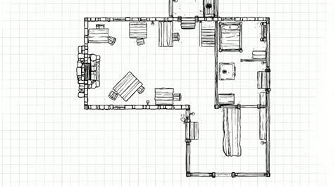 Medieval Tavern Blueprints