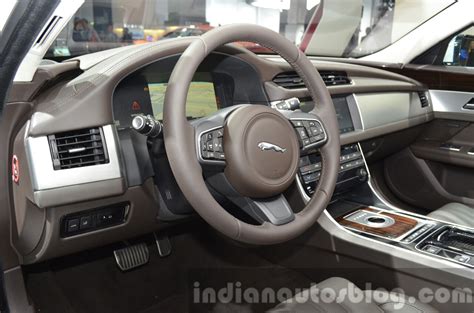 2016 Jaguar XF interior at the IAA 2015