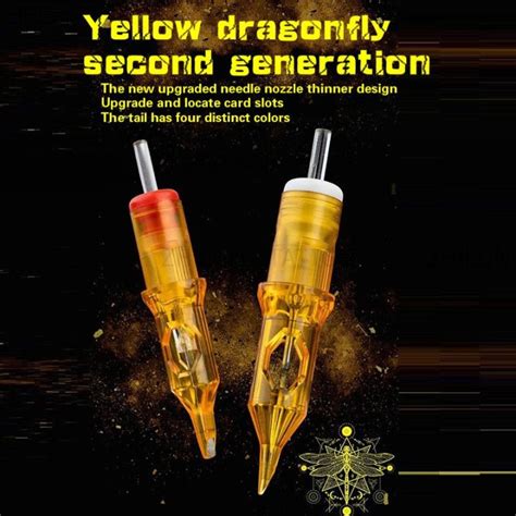 10pcs Box RL RS RM M1 Yellow Dragonfly New Upgrade Disposable Silicone