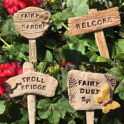 Fairy garden signs/ fairy garden/fairy garden ideas/handmade sign ...