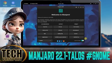 Manjaro Talos Gnome Edition Install Overview And First Look Deep