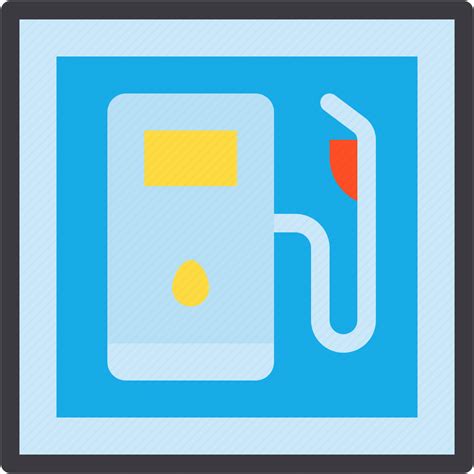 Gas, traffic, sign, fuel, station, road, signaling icon - Download on ...