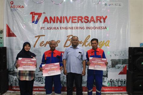 PT Asuka Engineering Indonesia Berikan Reward Berangkat Umroh Kepada 3