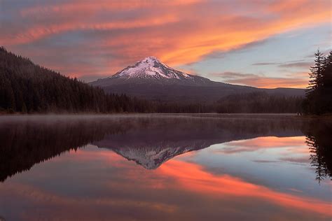 Trillium Lake, Oregon, USA Sunrise Sunset Times