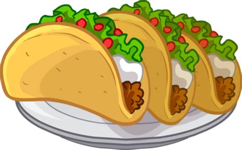 Meat Taco Clipart On The Plate Wikiclipart