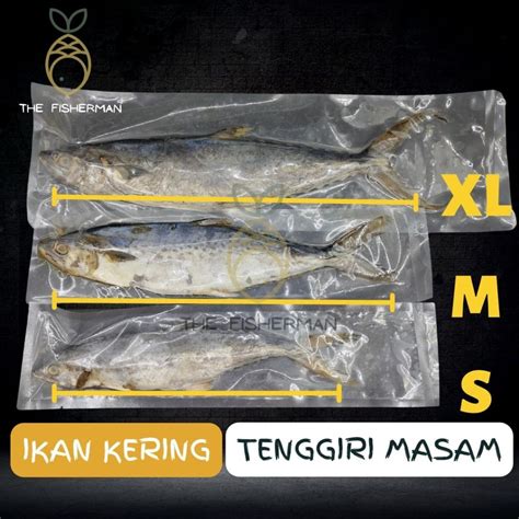 Isi Ikan Tenggiri Masam Ikan Masin Tenggiri Jeruk Ikan Tenggiri Masin