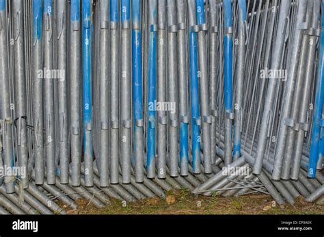 Galvanised metal fence hi-res stock photography and images - Alamy