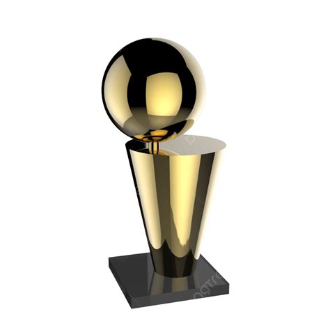 Basketball Trophy Clipart Transparent Background 3d Golden Basketball