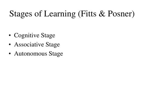 Ppt Understanding Motor Learning Powerpoint Presentation Free Download Id5404687