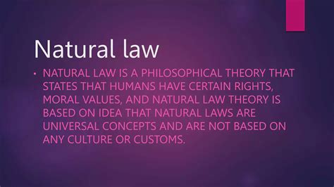 Natural Law 3pptx Free Download