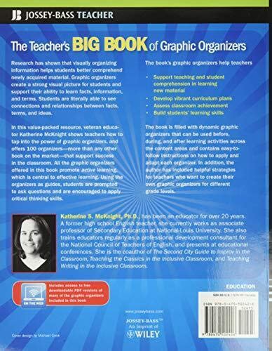 The Teachers Big Book Of Graphic Organizers 100 Reproducible