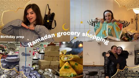 Ramadan Grocery Shopping With Me أجيو تشوفو معايا شنو تقديت لرمضان 🌙🤍