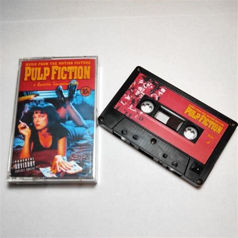 Fita K7 Pulp Fiction Trilha Sonora FanMade Shopee Brasil