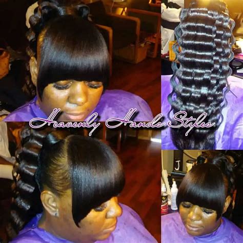 23 Creative Weave Ponytail Hairstyles with Bangs – SheIdeas