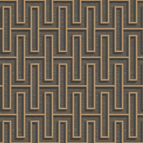 Grasscloth Maze By Albany Charcoal Wallpaper Wallpaper Direct