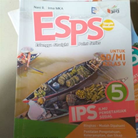 Jual Esps Matematika Sd Kelas 5 Bekas Esps Bahasa Indonesia PPKn IPA