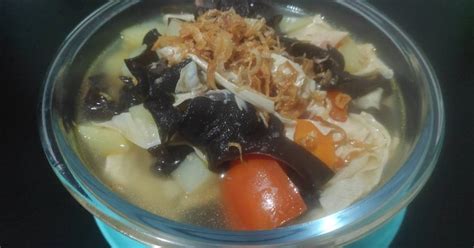 Resep Sup Kimlo Jamur Oleh Galuh Tunjung Sari Cookpad