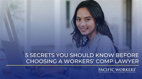 5 Secrets To Choose The Best Workers Comp Lawyer