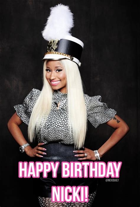 Happy Birthday Nicki Minaj On Tumblr