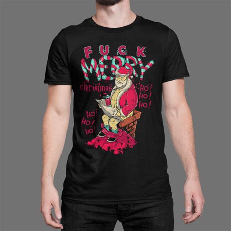 CAMISETA FUCK MERRY CHRISTMAS Anesthesia Wear