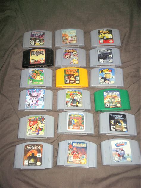 My Nintendo 64 Collection, My favorite console : r/n64