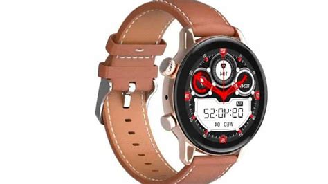 Gizmore Gizfit Glow Smartwatch Sleek Design With Always On Display