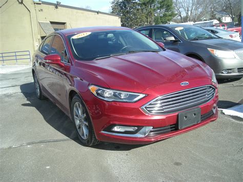 Used 2017 Ford Fusion Se For Sale In Manchester Ct Pre Owned 2017 Ford Fusion Se Near Hartford