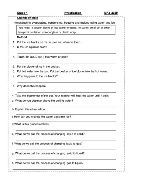 Grade 4 Ns Activity Pdf