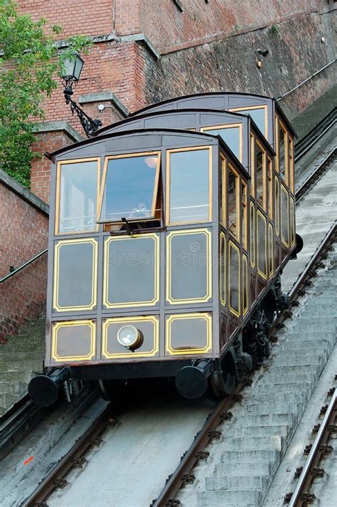 funicular  budapest editorial photo image  hungary