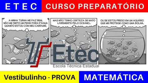 Etec Vestibulinho O Que Estudar Para A Prova Da Etec Em