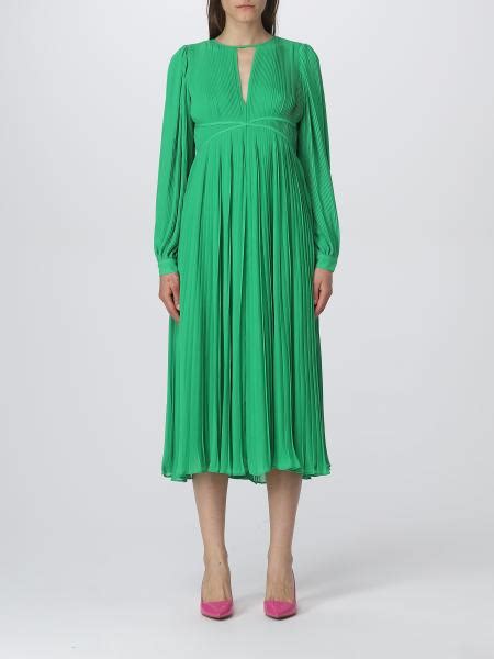 Michael Kors Dress For Woman Green Michael Kors Dress Mr381fy7r3