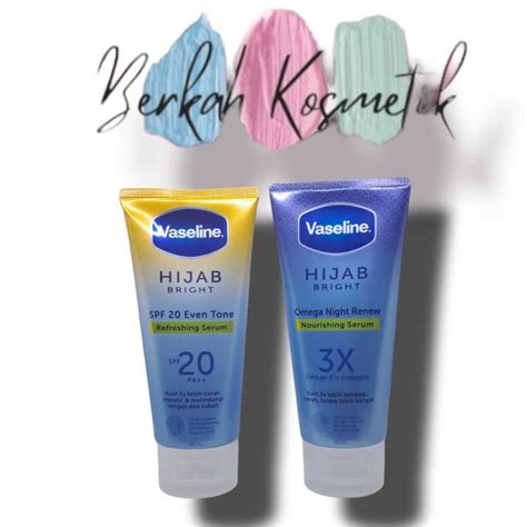 Vaseline Hijab Bright Body Nourishing Serum Refreshing Serum Ml