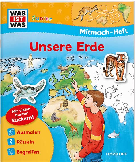 Mitmach Heft Unsere Erde Spiele Ratsel Sticker Wa 5