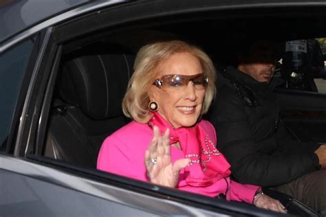 Comunicaron Que Fue Exitosa La Intervenci N Quir Rgica A Mirtha Legrand