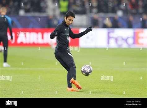 Makoto Hasebe Frankfurt 21 FEBRUAR 2023 Fußball Fußball UEFA