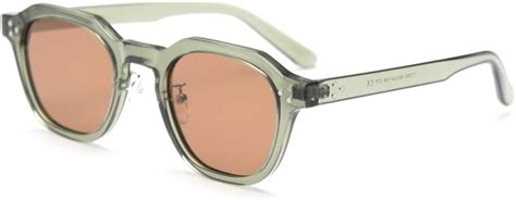 Kachawoo TR90 Polarised Sunglasses For Women Men S Square Polygon Retro